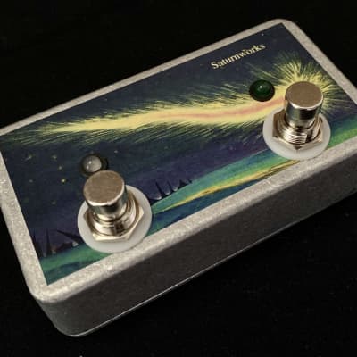 Saturnworks Latching Kill Mute Switch + A/B or Tuner Out Pedal with Neutrik Jacks - Handcrafted in California image 2