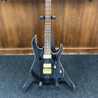 Ibanez RG421HPAH Blue Wave Black | Reverb