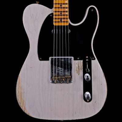 Fender Custom Shop 1952 Telecaster Heavy Relic Big U Dirty White Blonde image 2