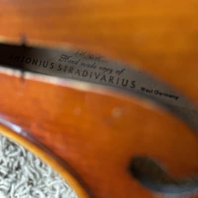E.R. Pfretzschner 301 1967 Violin, 3/4 size, Stradivarius copy image 10