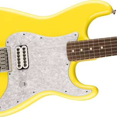Fender - Limited Edition Tom DeLonge Signature - Stratocaster® Electric Guitar - Rosewood Fingerboard - Graffiti Yellow - w/ Deluxe Gigbag image 2