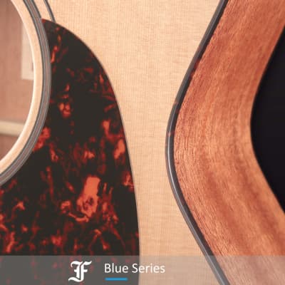 Furch - Masters Choice -Blue + - Grand Auditorium Cutaway - Cedar Top - Mahogany B/S - LR Baggs SPE - with Hiscox Hard Shell Case image 8