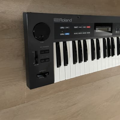 Roland Alpha Juno-1 49-Key Programmable Polyphonic Synthesizer 1985 - 1988 - Black image 3