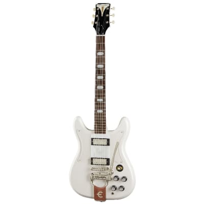 Epiphone Crestwood Custom Electric Guitar Polaris White - EOCCPONH1 for sale