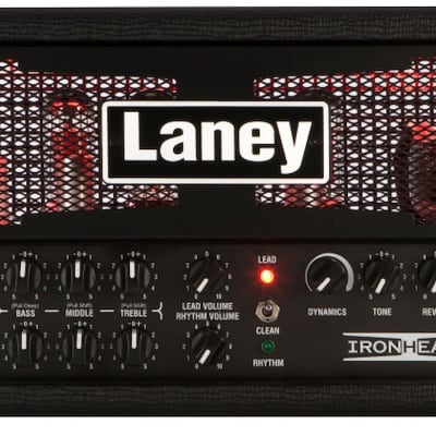 Laney IRT120H 120W Tube Guitar Amp Head Black image 3