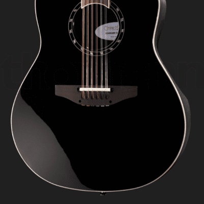 Ovation 2751AX-5 Timeless Collection Balladeer Deep Contour 12-String Acoustic-Electric Guitar image 2
