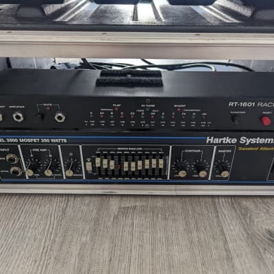 Hartke 7000 Mosfet 350w + 350w Bass Amp Amplifier Head | Reverb