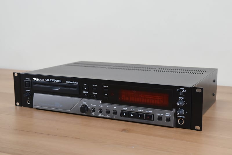 TASCAM CD-RW900SL CD Rewritable Recorder (church owned) CG00J4R | Reverb  Sweden