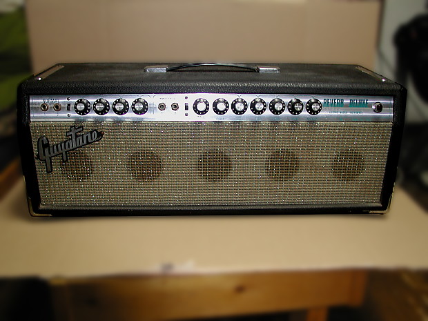 Guyatone GA 1050S Reverb Deluxe early 70 s Black Tolex