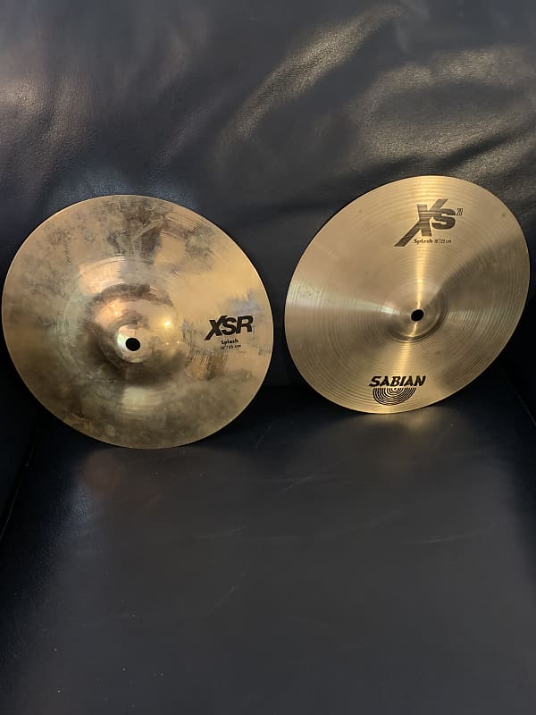 Sabian XSR 10” & XS20 10” Splash Cymbal Bundle Pack Reverb