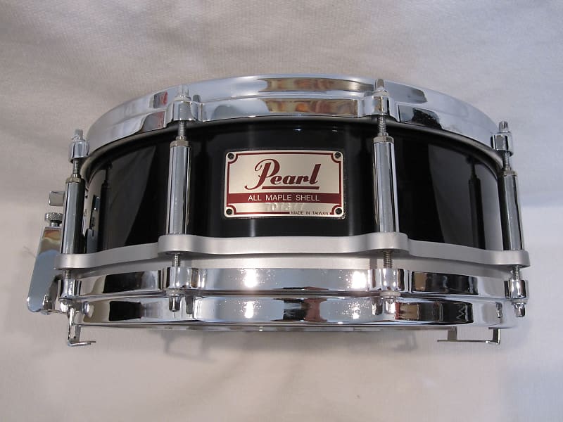 Vintage Pearl Brass Shell, Snare Drum- 6 x 14-Remo Heads-Made In Taiwan