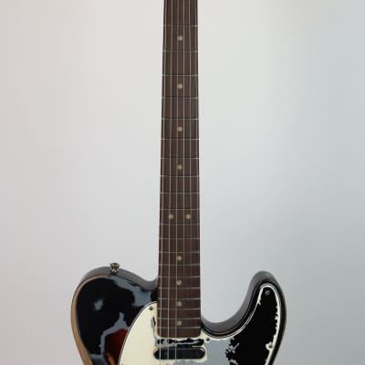 Fender Joe Strummer Telecaster Black over 3-Color Sunburst image 3