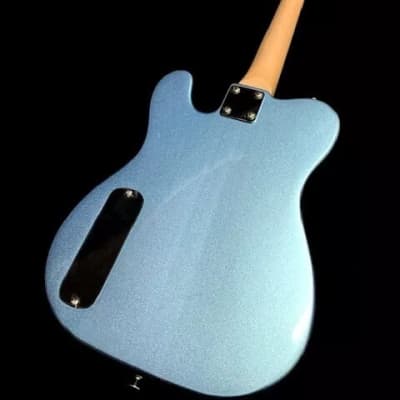 MANDOCASTER-BRAND NEW PELHAM BLUE 8 STRING SOLID ELECTRIC MANDOLIN image 4
