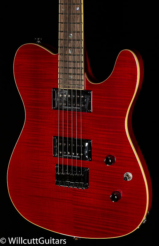 Fender Special Edition Custom Telecaster FMT HH Crimson Red Transparent (182) image 1