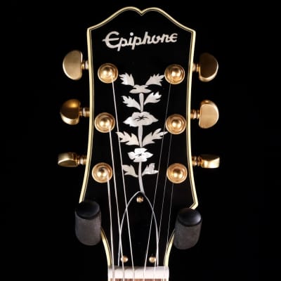Epiphone Emily Wolfe Sheraton Stealth Semi-Hollow Electric Guitar - Black Aged Gloss image 6