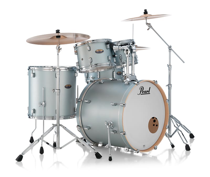 Pearl Decade DMP905P/C261 5 Piece Drum Shell Pack, Gloss Deep Redburst