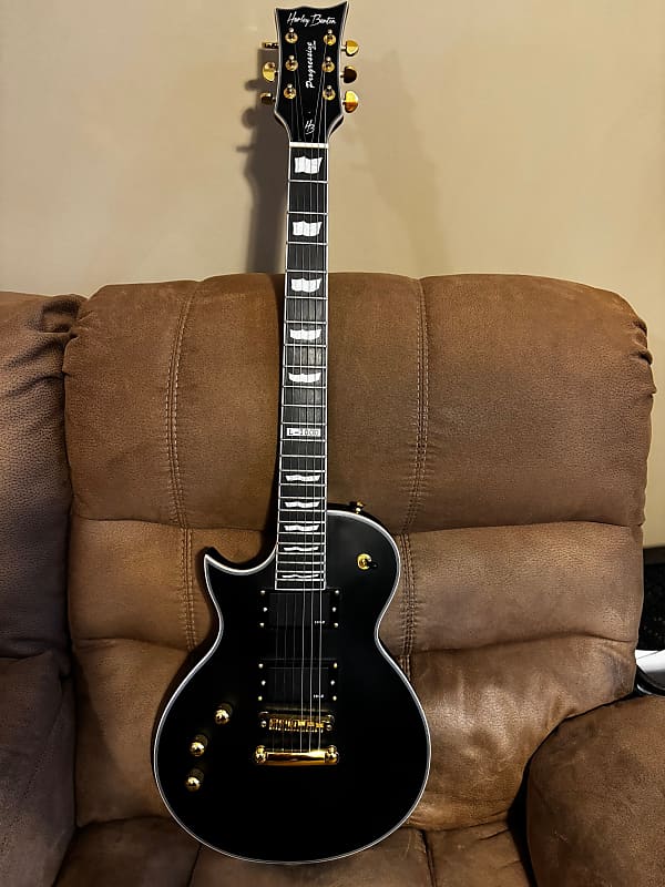 LEFT HANDED Harley Benton L-1000 ACTIVE PUPS LEFTY WITH GIG | Reverb