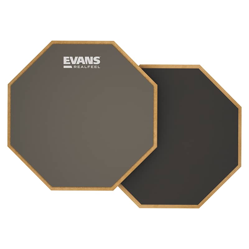 RealFeel by Evans 2-Sided Practice Pad, 6 Inch image 1