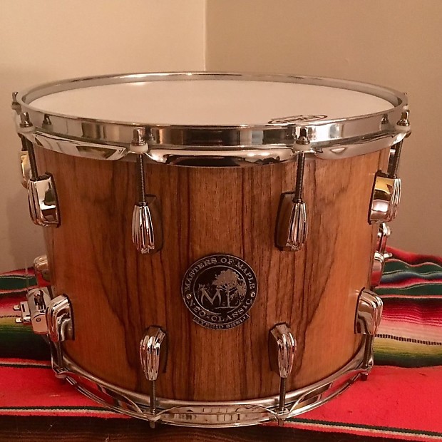 Masters of Maple 10"x14" Snare Drum 2013 Gum/Rosewood image 1