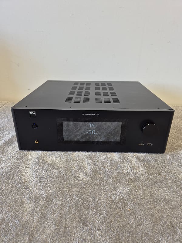 NAD T778 - AV Receiver w/ Original Box  			