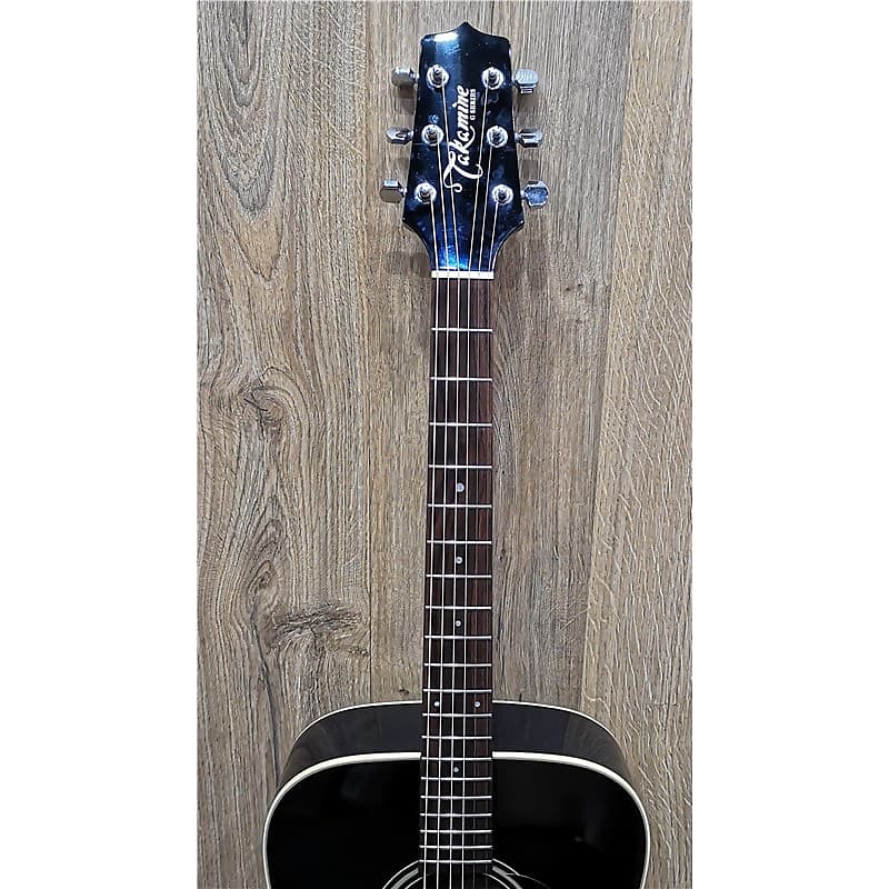 Takamine G 321 Dreadnought Acoustic Black Second Hand