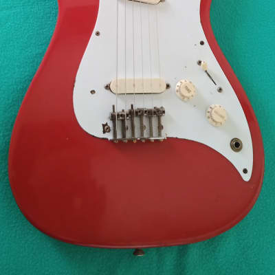 Fender Bullet S-1 with Rosewood Fretboard Vintage Original Production USA Fullerton Made Dakota Red 1981 - 1982 Red image 6