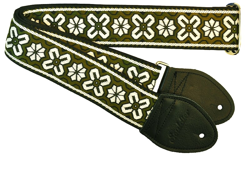 Souldier Greenwich 2" Guitar Strap Olive Drab/Black Reverb