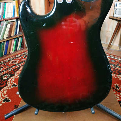 MUSIMA Eterna de Luxe rare vintage electric guitar strat jaguar jazz GDR 70 image 10