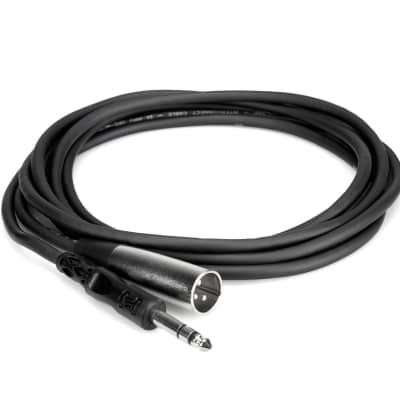 Hosa STX115M -15' 1/4" TRS to XLRM Audio Cable image 2