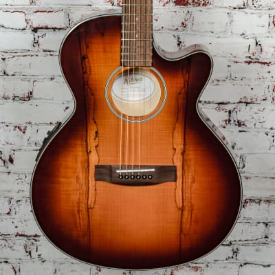 MItchell - MX430SM - Auditorium Acoustic-Electric Guitar, Whiskey Burst - x4728 - USED for sale