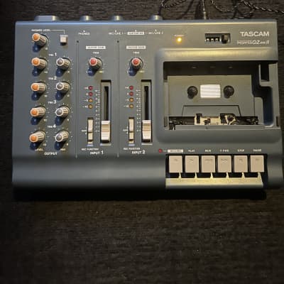 TASCAM Porta 02 mkII Ministudio 4-Track Cassette Recorder