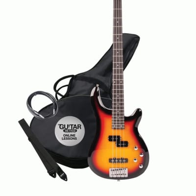 Ashton AB4TSB Bass Guitar in Sunburst for sale