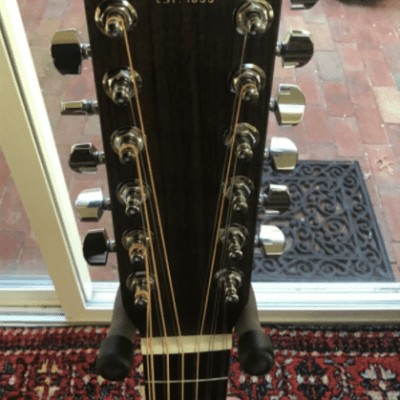 Martin Grand J-16E 12-String Acoustic/Electric Guitar Natural 2021 image 12