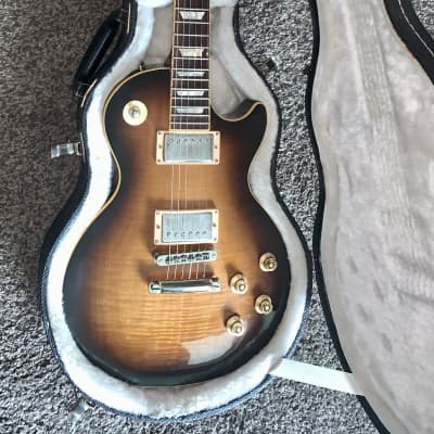 2008 Gibson Les Paul standard plus electric guitar made in the usa ohsc 7.2 pounds Seymour Duncan pickups image 10