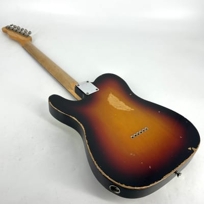 2012 Fender American Vintage '64 Telecaster Relic – 3 Tone Sunburst image 7