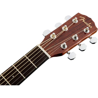 Fender CD-60S Dreadnought Acoustic Guitar, Walnut Fingerboard, Natural image 5