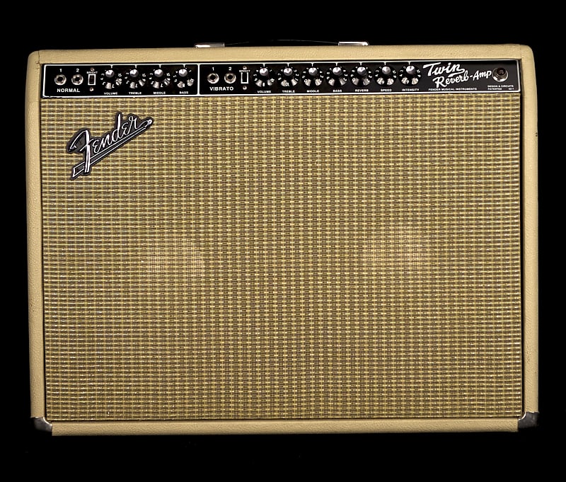 Fender Twin Reverb 1969 Fawn | Reverb
