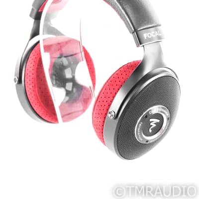 Focal Clear Professional Open Back Headphones; Black & Red Pair; Clear Pro image 3