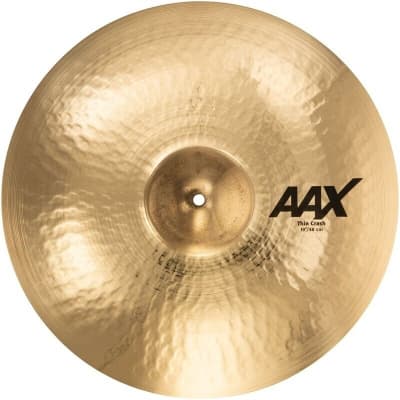 Sabian AAX 19" Thin Crash Cymbal/Brilliant Finish/Brand New/Model # 21906XCB image 1