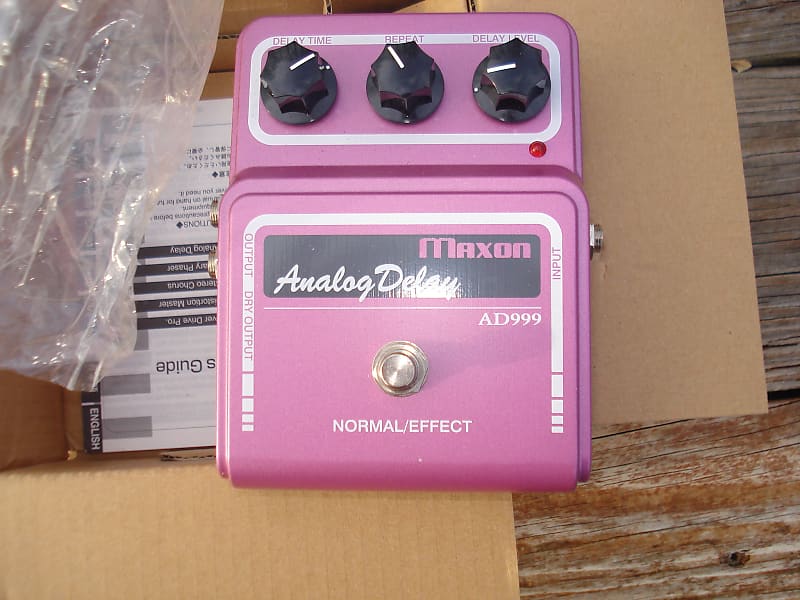 Maxon Analog Delay AD999 ピンク Amazon.co.jp: Maxon ギター