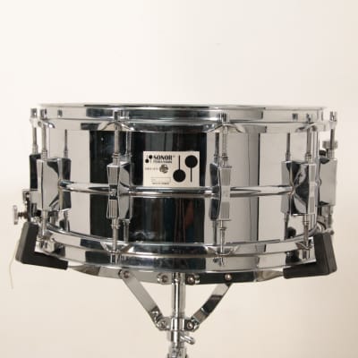 Sonor D506 6.5x14" Phonic Ferromanganese Steel Snare Drum