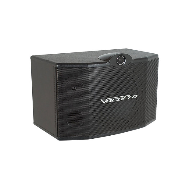 VocoPro SV500 3-Way 10" Karaoke Speakers (Pair) image 1