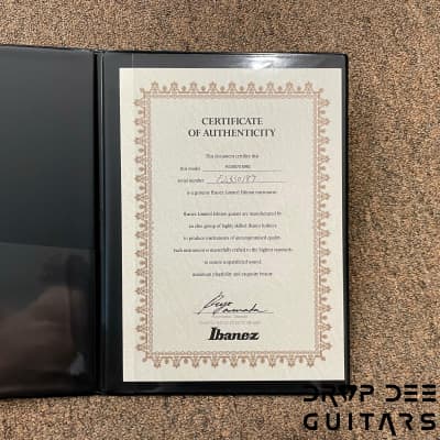 Ibanez J Custom RG8570 Electric Guitar w/ Case-Black Rutile image 16