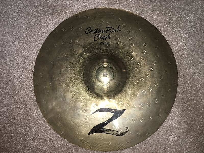Zildjian 16" Z Custom Rock Crash Cymbal 1993-2001 image 1