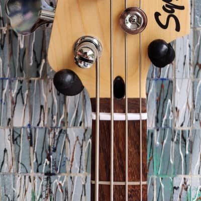 Squier Sonic Precision Bass, Laurel Fingerboard, Black image 5