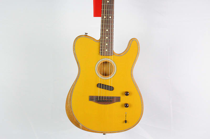 Fender Acoustasonic Player Telecaster Yellow image 1