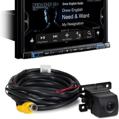  Alpine UTE-73BT Mech-Less Bluetooth Digital Media Receiver with  SWI-CP2 Steering Wheel Interface : Electronics