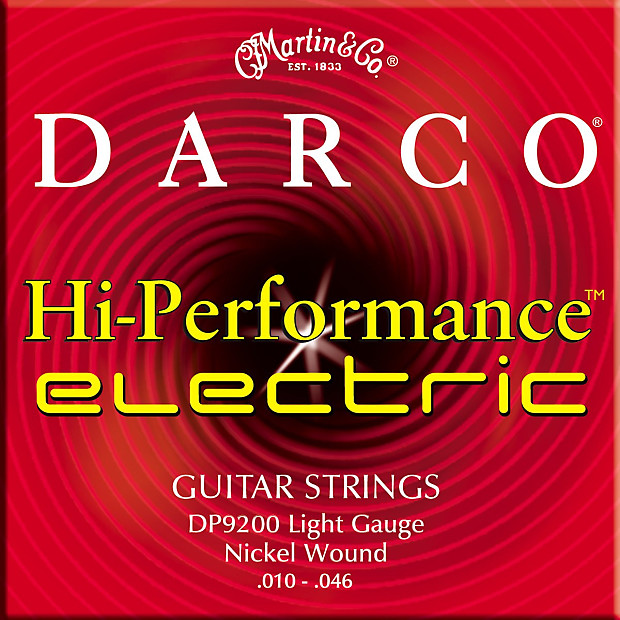 Martin D9200 Darco Electric Guitar Strings - Light (10-46) image 1