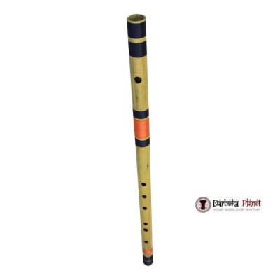 Zaza Percussion- Professional Scale E Bass 30'' Bansuri Flute (Indian Flute) W/Carry Bag image 2