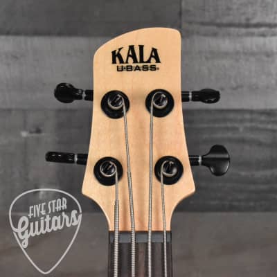 Kala U-Bass Solid Body 4-String Bass - Tobacco Burst image 4
